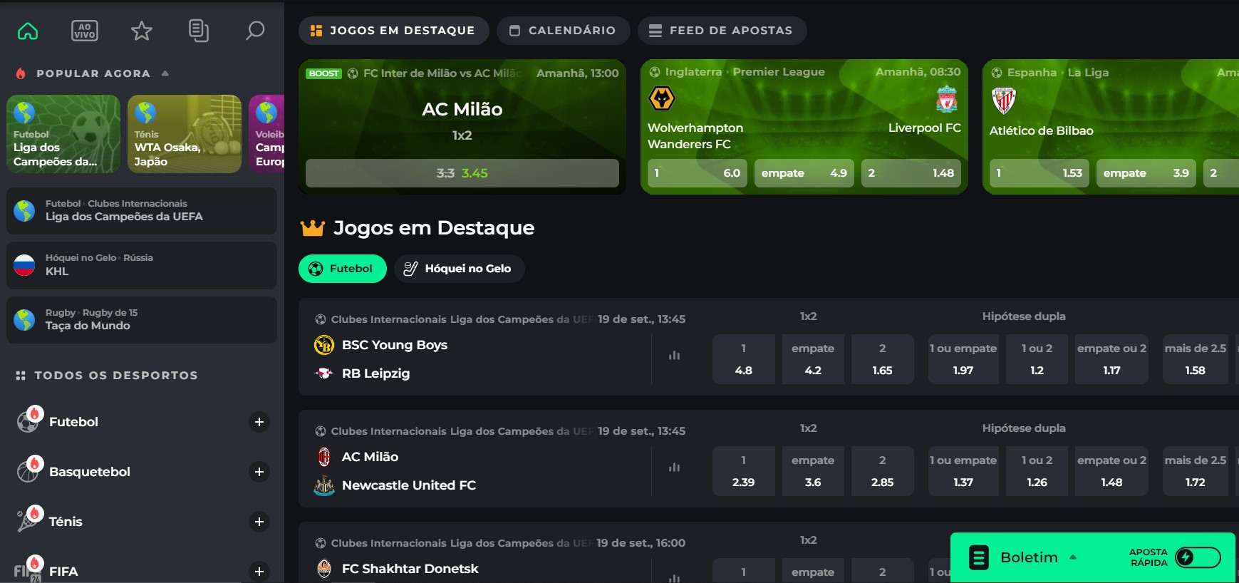 roleta de números aleatórios